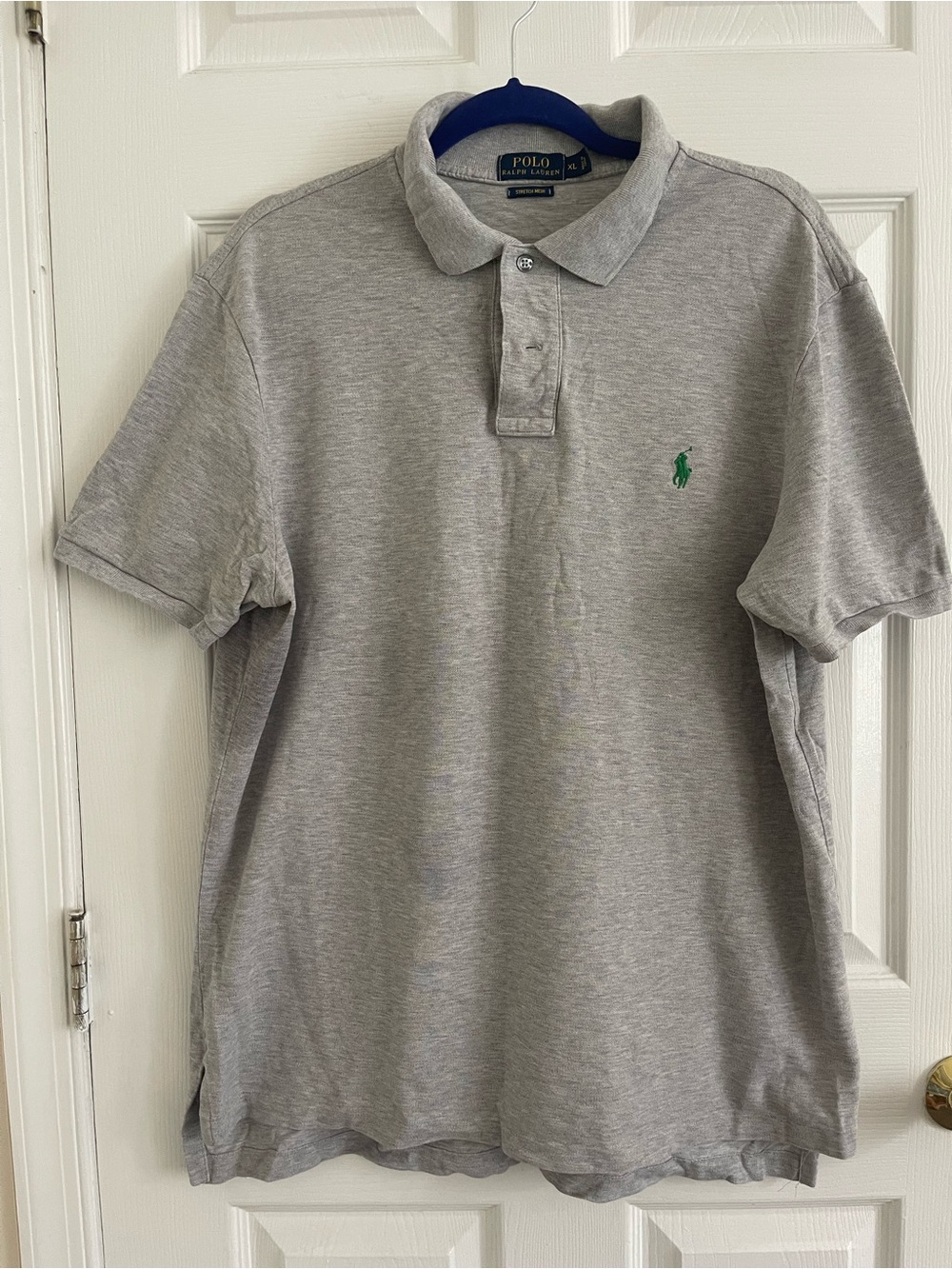 Polo by Ralph Lauren Gray Polo with Green Logo